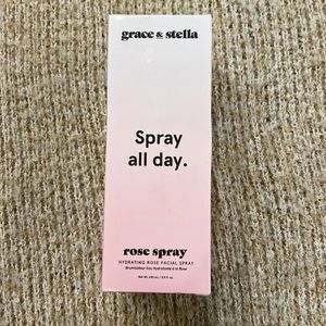 Grace and Stella Spray all day Rose facial spray, NWT